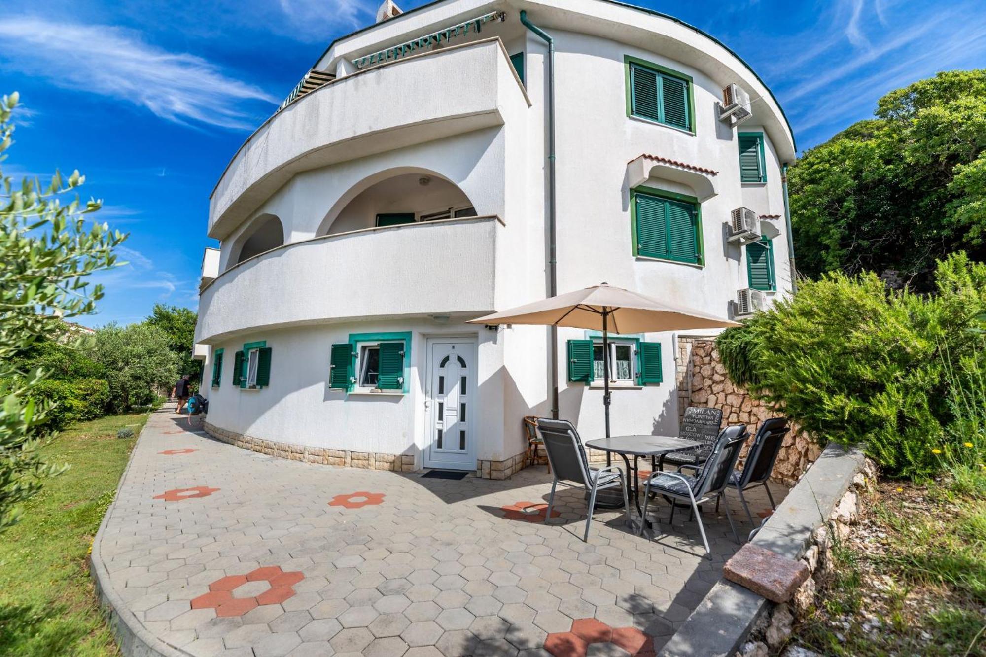 Apartments Oleander Kricin Baška Exterior foto