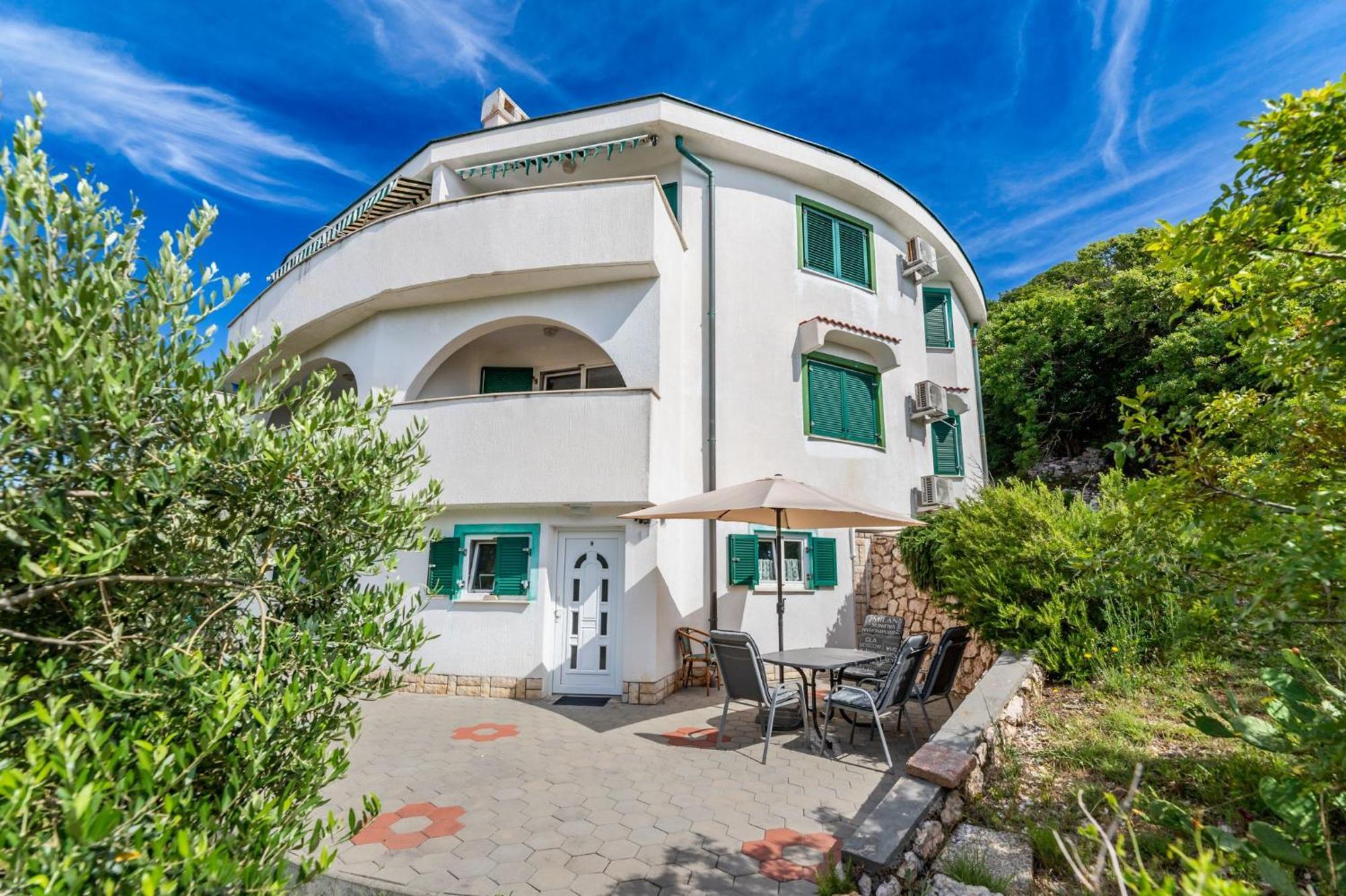 Apartments Oleander Kricin Baška Exterior foto